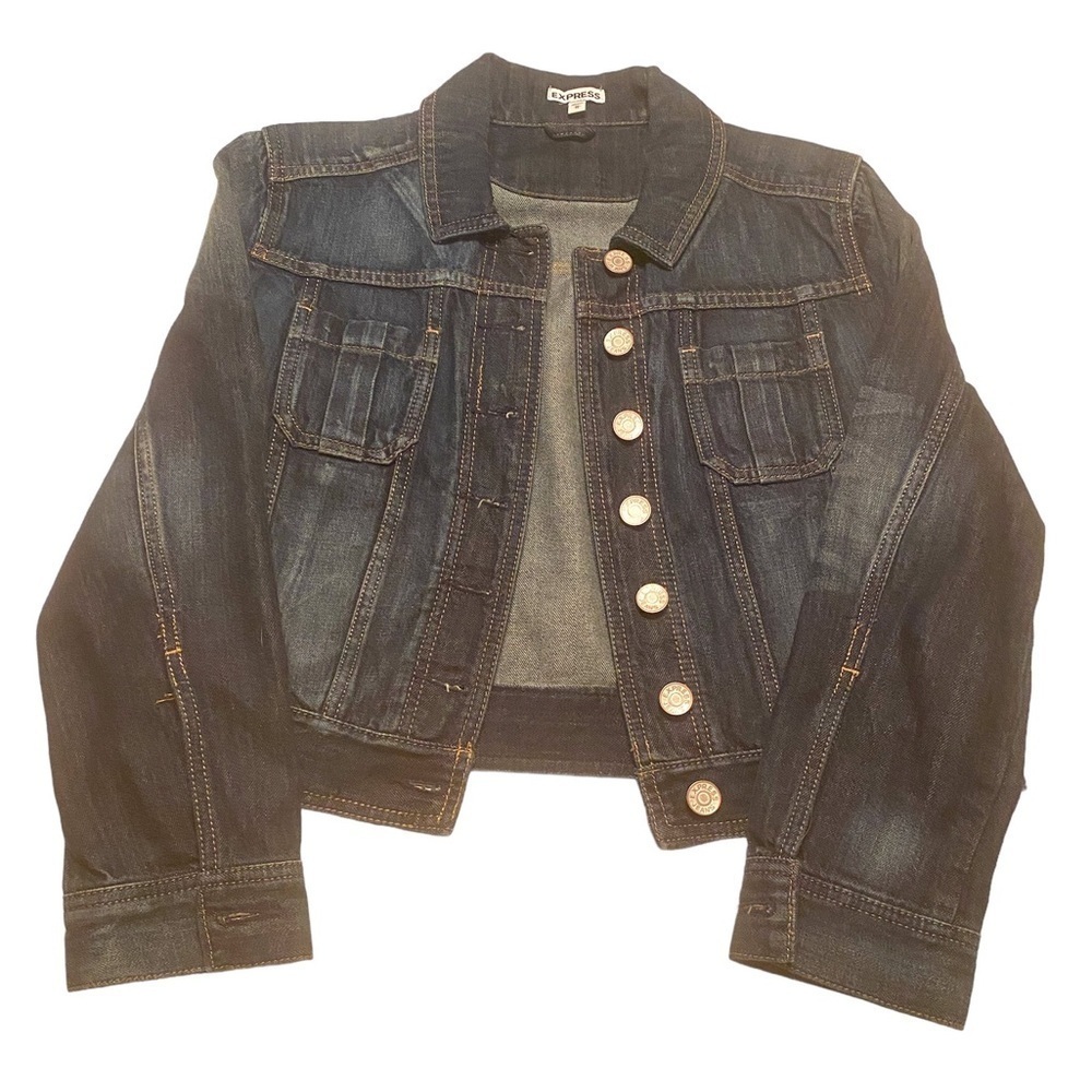 Express Denim Jean Jacket - Size Medium